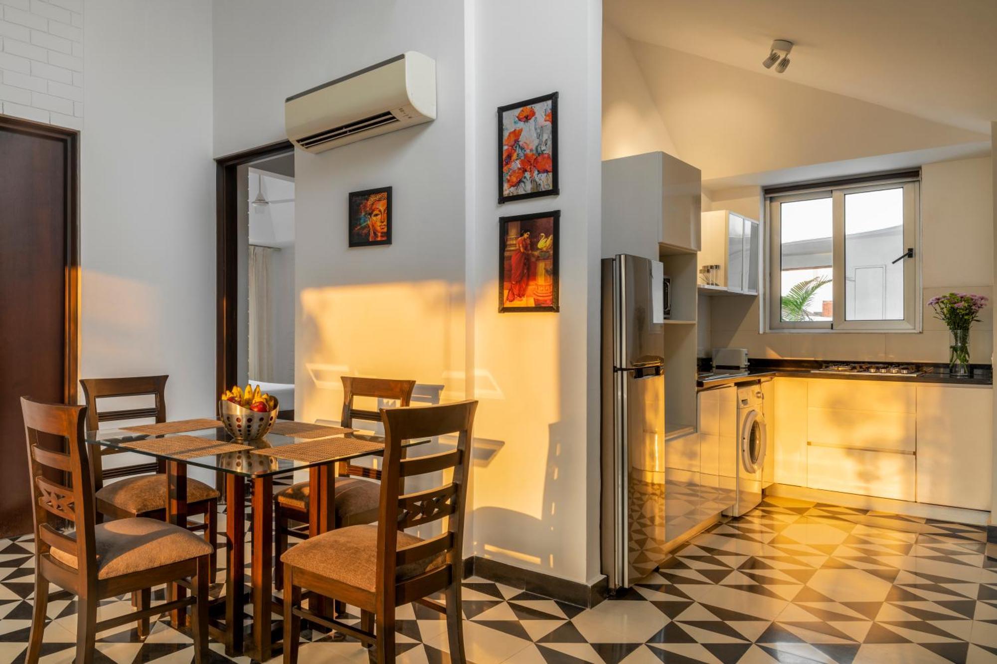 El - Arbol Apartments Panaji Eksteriør bilde
