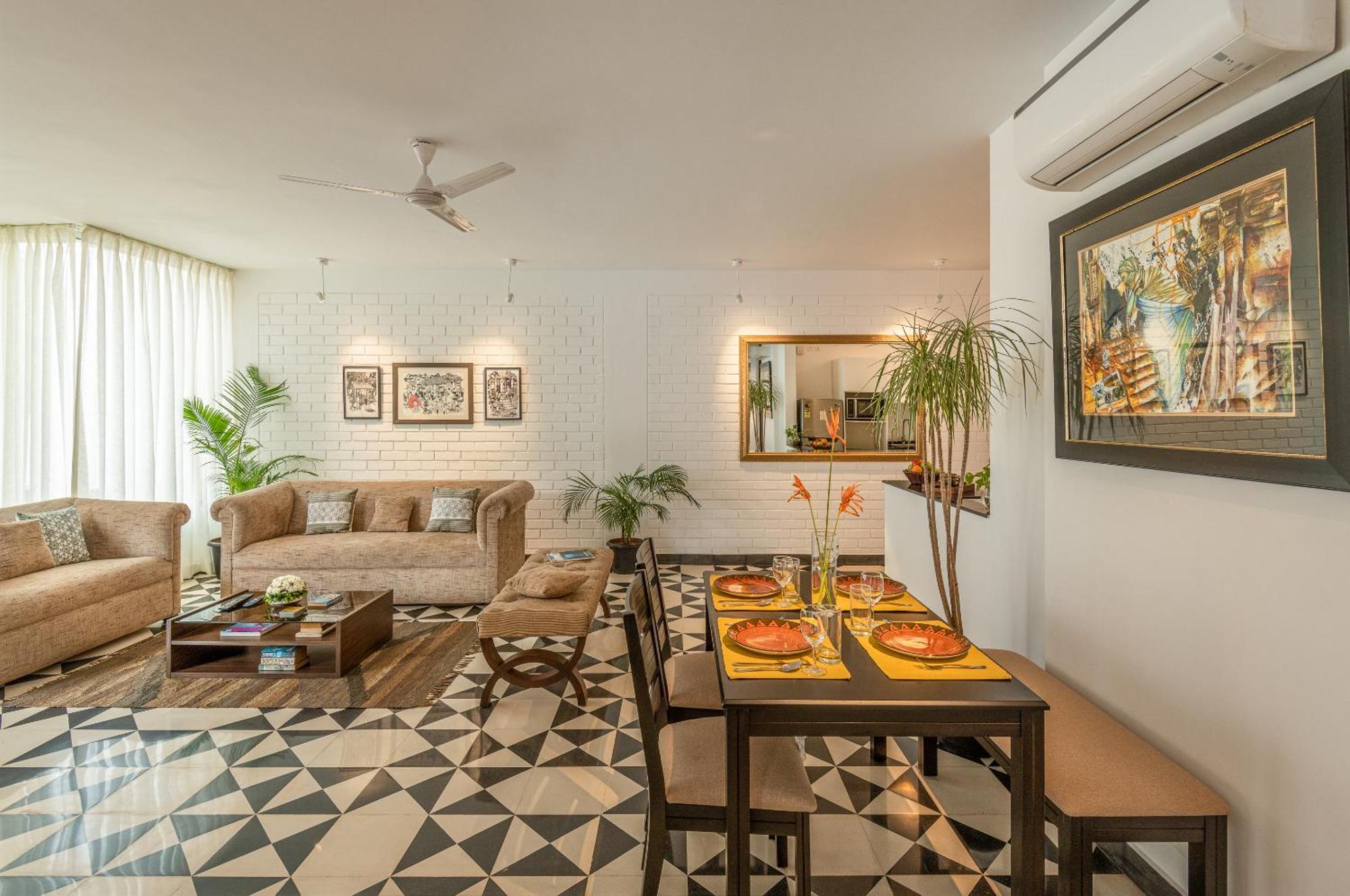 El - Arbol Apartments Panaji Eksteriør bilde