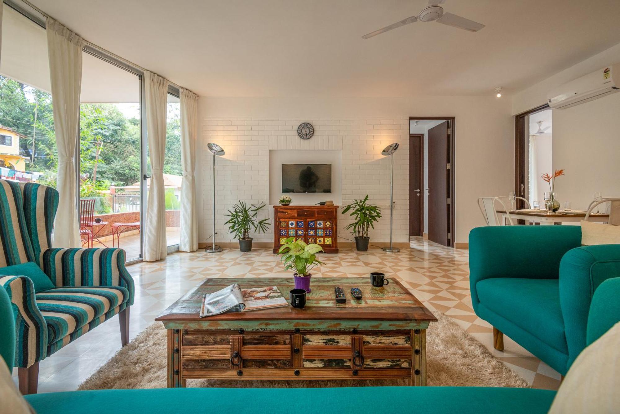 El - Arbol Apartments Panaji Rom bilde