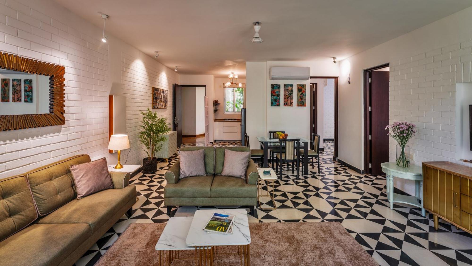El - Arbol Apartments Panaji Eksteriør bilde